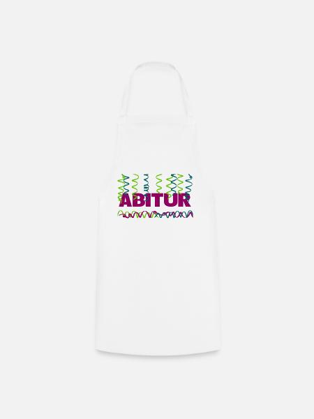 Abitur - Kochschürze - Weiß
