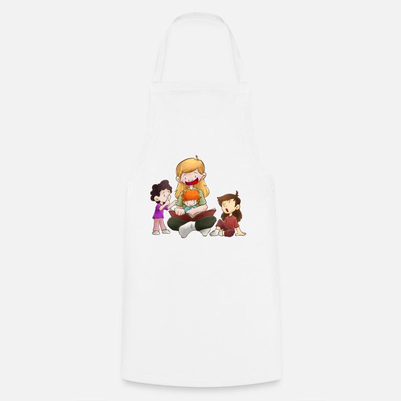 Éducatrice d’enfants de maternelle - Tablier de cuisine - blanc