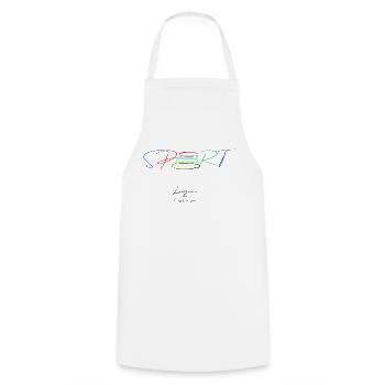 Sport - Tablier de cuisine - blanc - Devant - AI Model Male 185 dark (185cm)