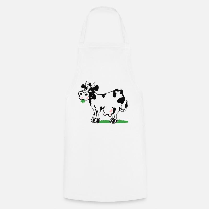 Kuh - Cooking Apron - white