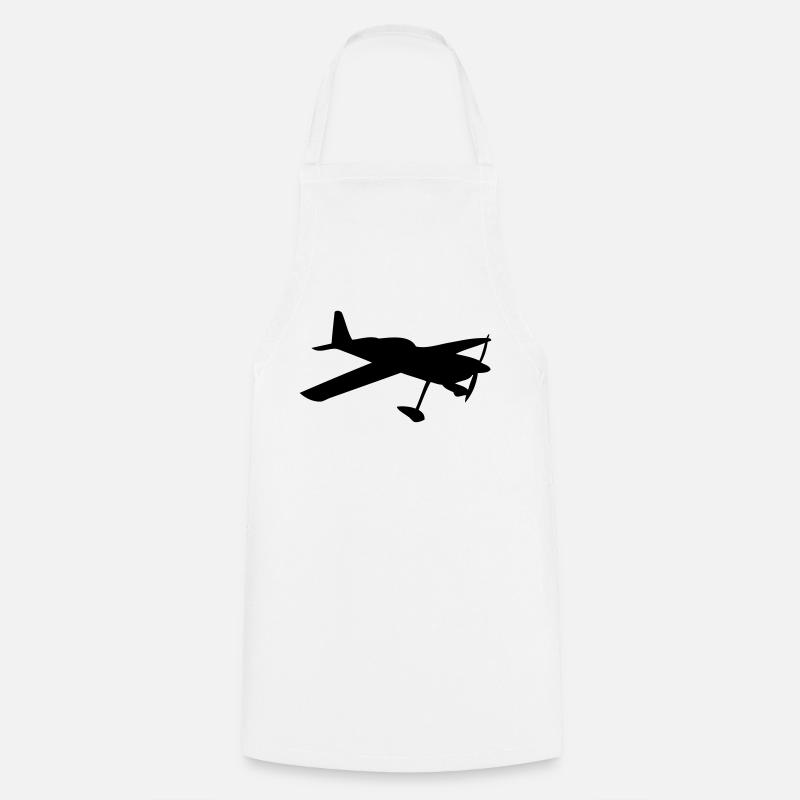 aircraft light aviation private plane - Cooking Apron - white