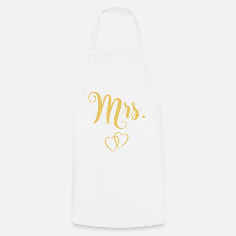 M. et Mme. - Tablier de cuisine - blanc