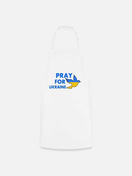 Ukraine - Kochschürze - Weiß