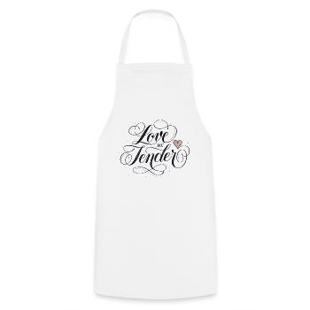 Declaration - Cooking Apron - white - Front - AI Model Male 185 dark (185cm)