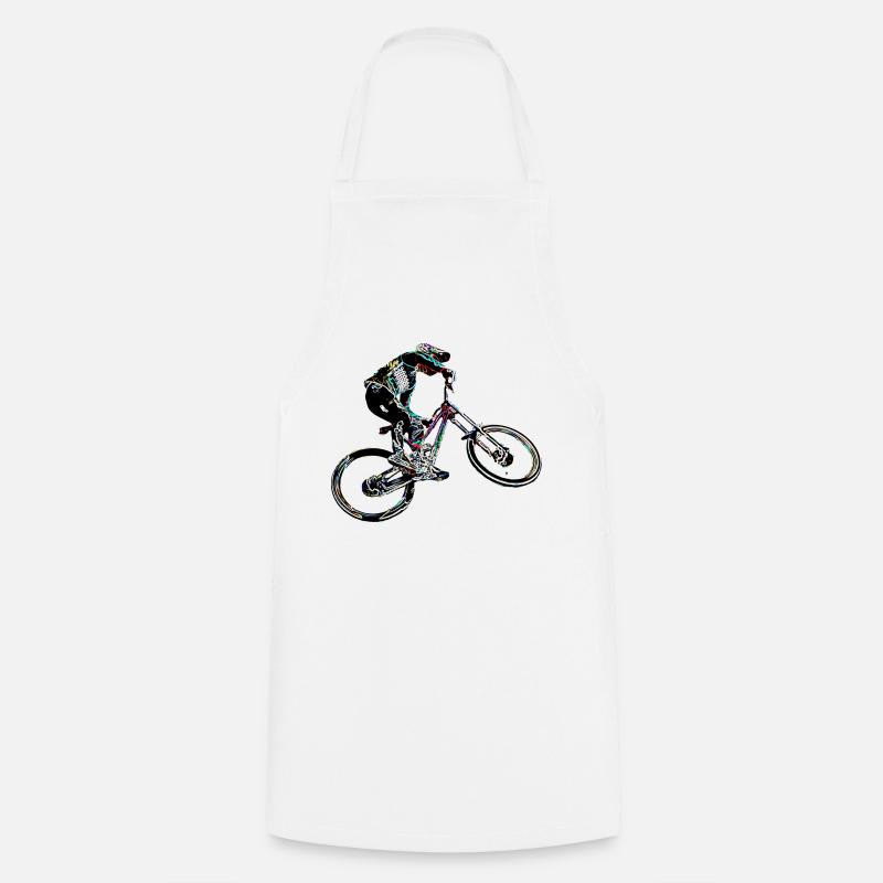 MTB MTB downhill - Cooking Apron - white