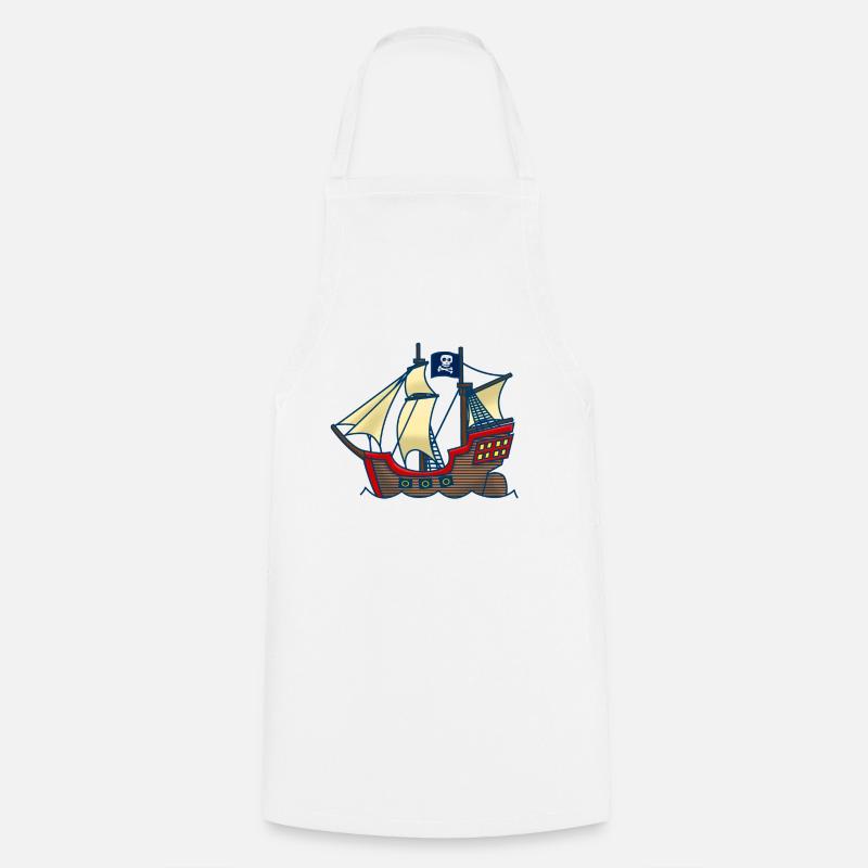 Corsaire - Tablier de cuisine - blanc