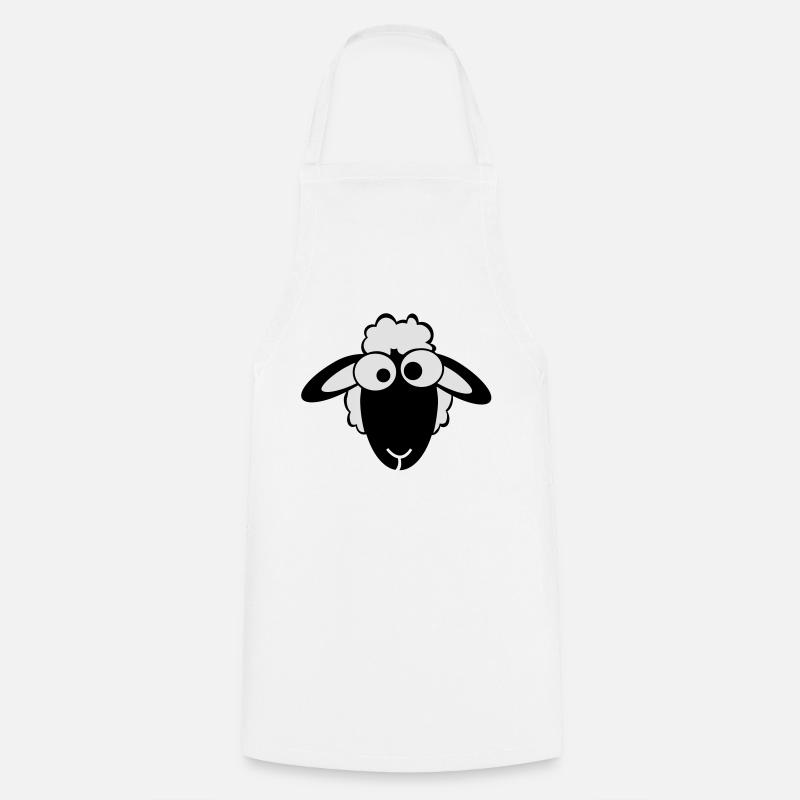 blacksheep la pecora - Cooking Apron - white
