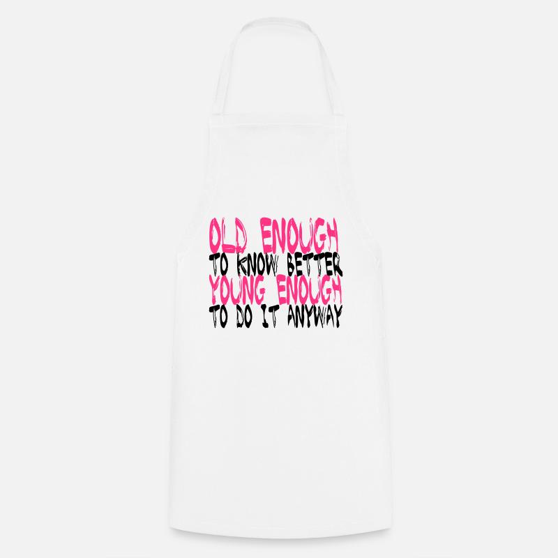 Birthday Shirt - Best Quotation - Tablier de cuisine - blanc
