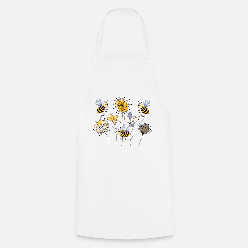 Insectes - Tablier de cuisine - blanc