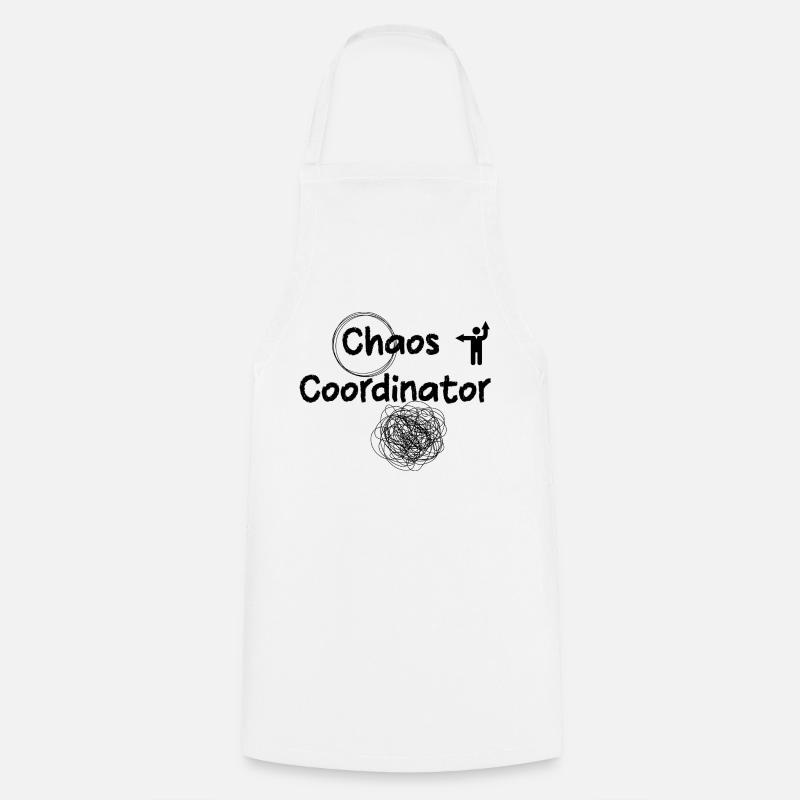 Chaos Coordinator - Cooking Apron - white