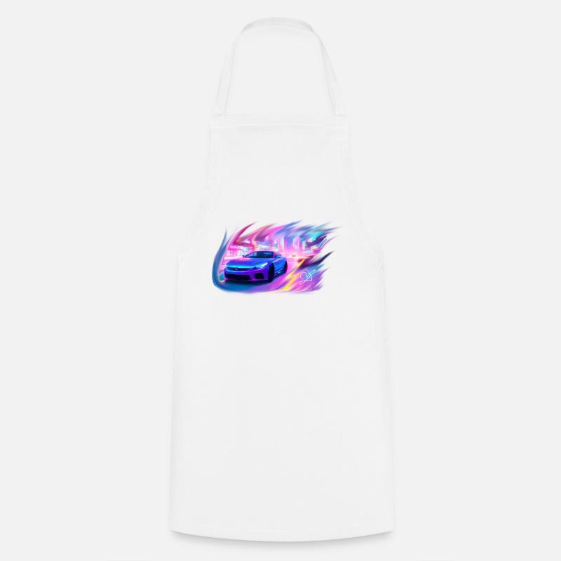 CityPunk - Cooking Apron - white