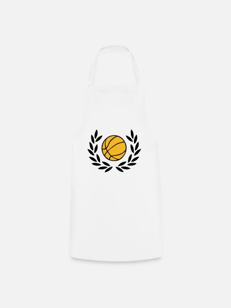 Basketball - Cooking Apron - white