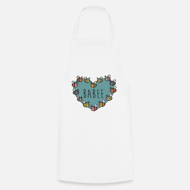 Babee - Cooking Apron - white