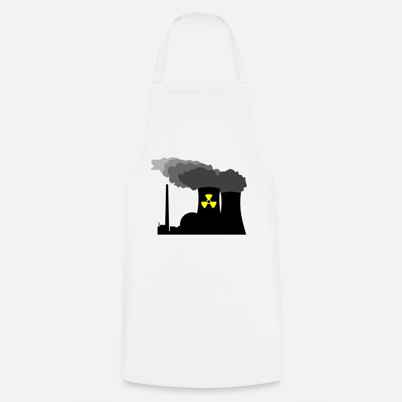 Nuclear Power - Cooking Apron - white