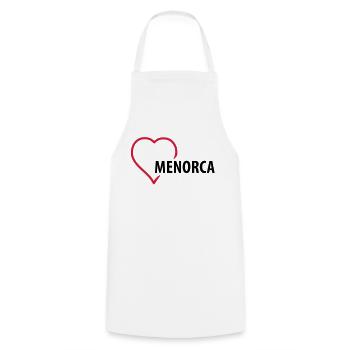 menorca__f2 - Kochschürze - Weiß - Vorne - AI Model Male 185 dark (185cm)