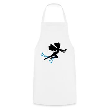Fairy Greek myths - Cooking Apron - white - Front - AI Model Male 185 dark (185cm)
