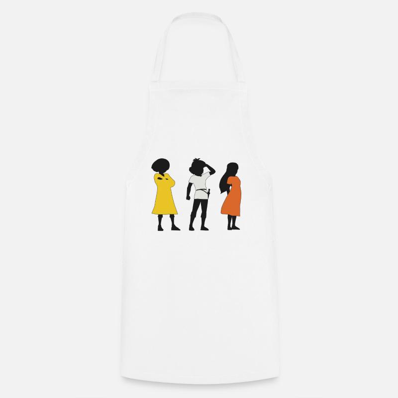 Solaris 01 - Tablier de cuisine - blanc