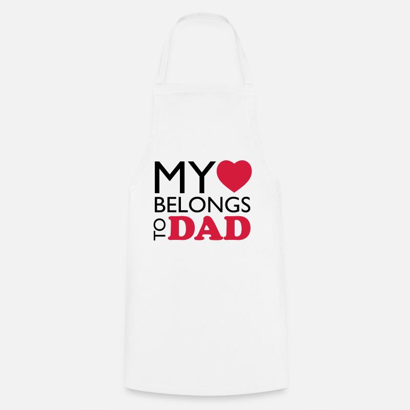 MHBT DAD - Tablier de cuisine - blanc