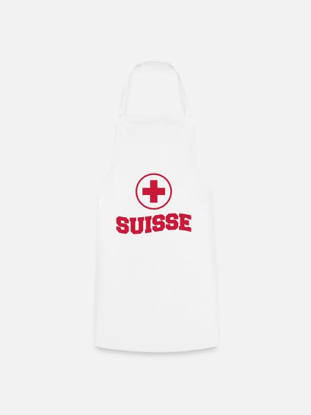 Suisse - Kochschürze - Weiß