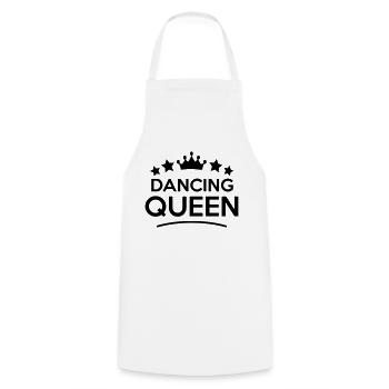 dancing queen stars - Tablier de cuisine - blanc - Devant - AI Model Male 185 dark (185cm)
