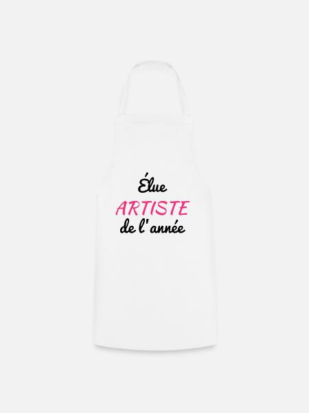 artiste / art / danse / musique - Tablier de cuisine - blanc