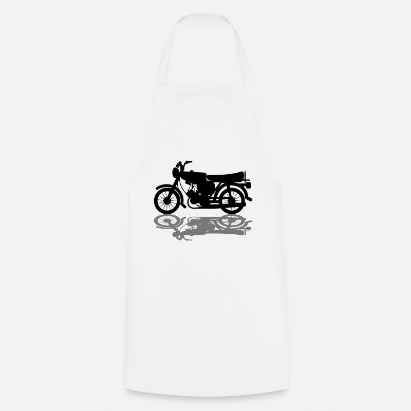 Fahrzeug - Simson - Kochschürze - Weiß