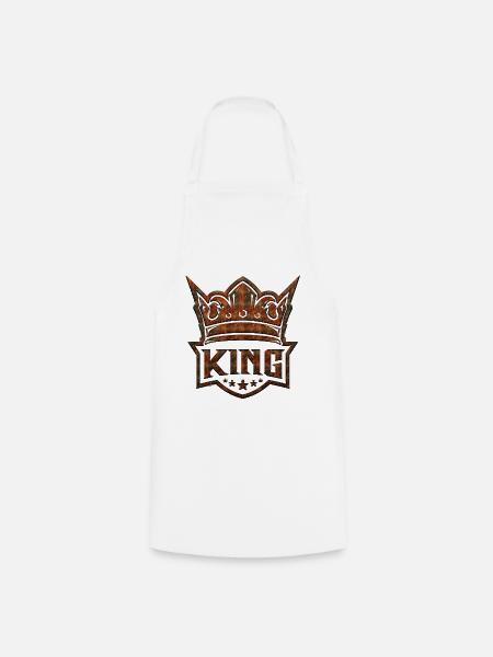 König - Kochschürze - Weiß