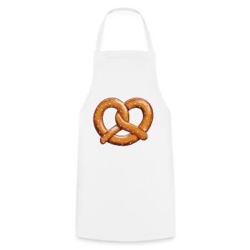 Pretzel - Cooking Apron - white - Front - AI Model Male 185 dark (185cm)