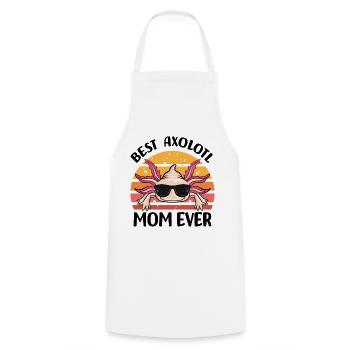 Axolotl - Tablier de cuisine - blanc - Devant - AI Model Male 185 dark (185cm)