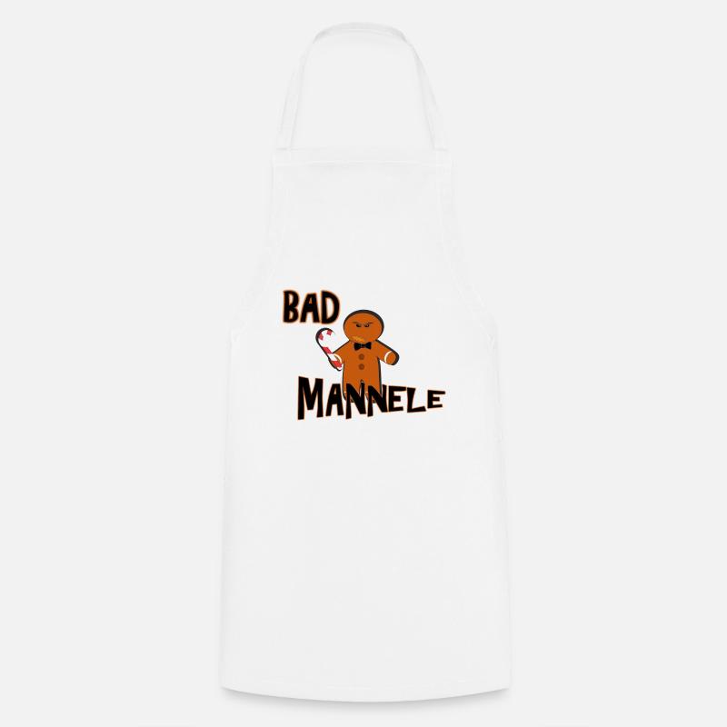 Bad Mannele Alsace - Cooking Apron - white