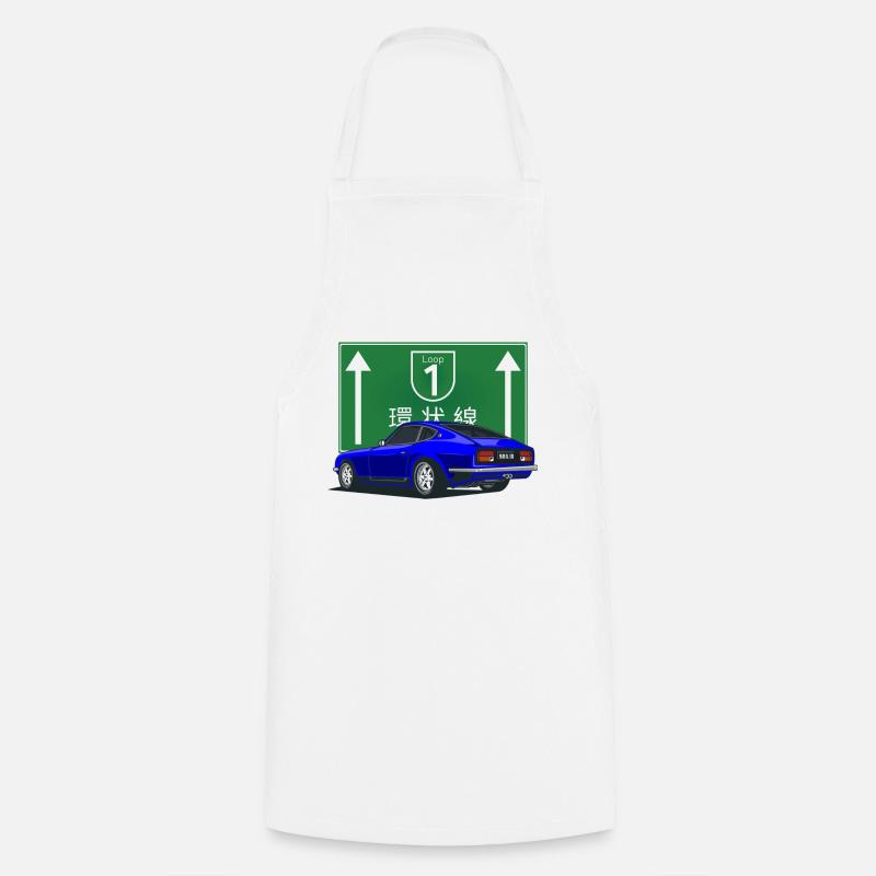 Devil Z - Cooking Apron - white