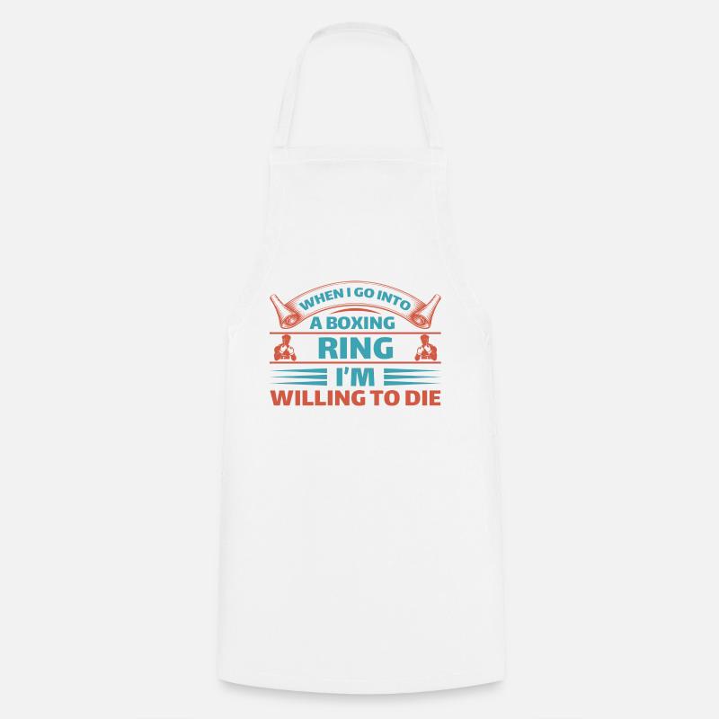 Boxing Threads 15 - Kochschürze - Weiß