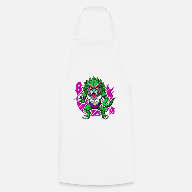 Monster Mania - Cooking Apron - white
