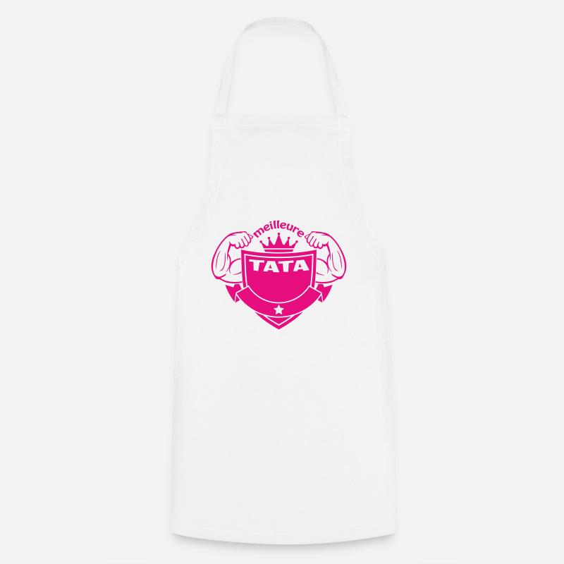 Bestes TATA - Kochschürze - Weiß