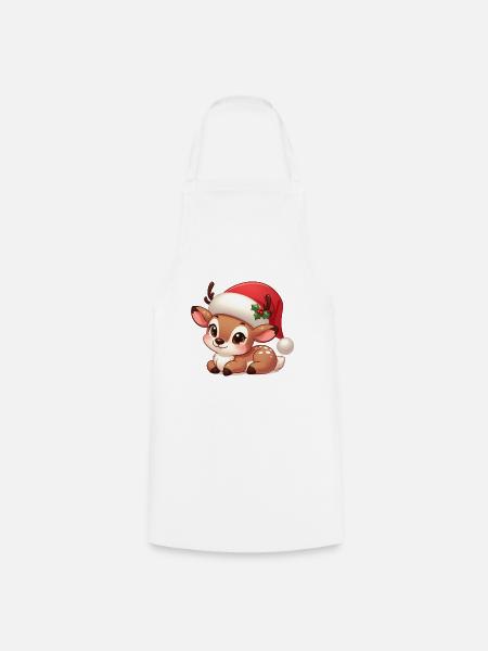 Rudolf 12 - Kochschürze - Weiß