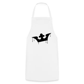 crown - Tablier de cuisine - blanc - Devant - AI Model Male 185 dark (185cm)