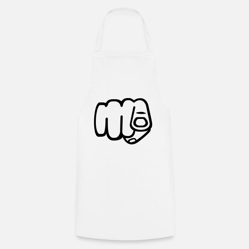 Toi - doigt - Tablier de cuisine - blanc