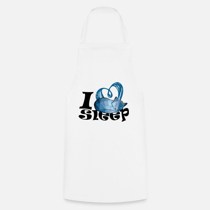 J’adore dormir - Tablier de cuisine - blanc