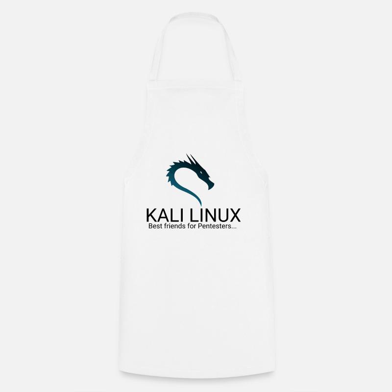 Kali Linux - Kochschürze - Weiß