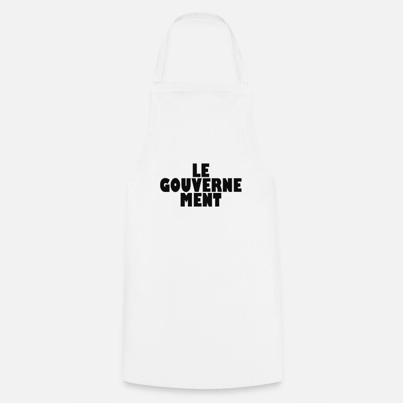 LE GOUVERNE MENT - Tablier de cuisine - blanc