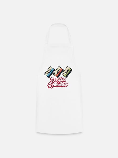 T-Shirt Erinnern Sie sich? - Kochschürze - Weiß