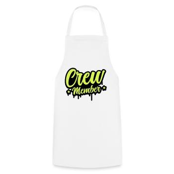 Membre d’équipage 01 - Tablier de cuisine - blanc - Devant - AI Model Male 185 dark (185cm)