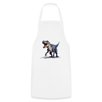 Rapace - Tablier de cuisine - blanc - Devant - AI Model Male 185 dark (185cm)
