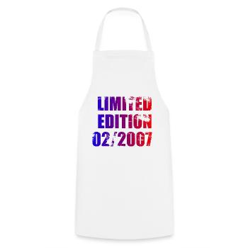 17e Anniversaire Edition Limitée 02/2007 - Tablier de cuisine - blanc - Devant - AI Model Male 185 dark (185cm)