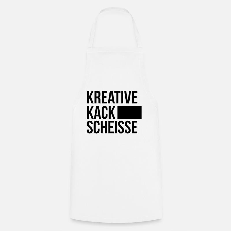 kreativ - Cooking Apron - white