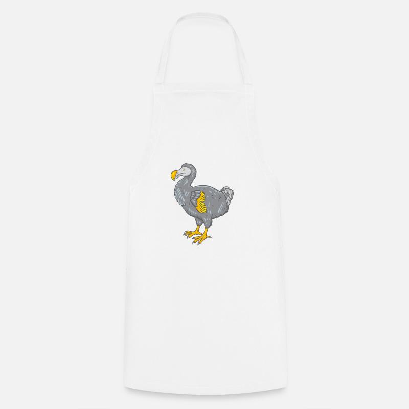 Le canard Dodo - Tablier de cuisine - blanc
