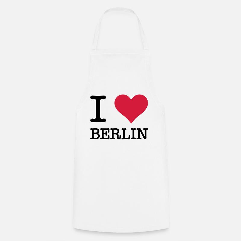 I Love Berlin - Kochschürze - Weiß