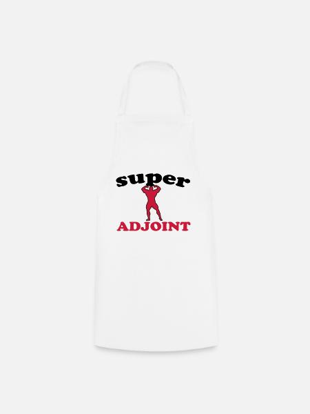 Super adjoint - Cooking Apron - white