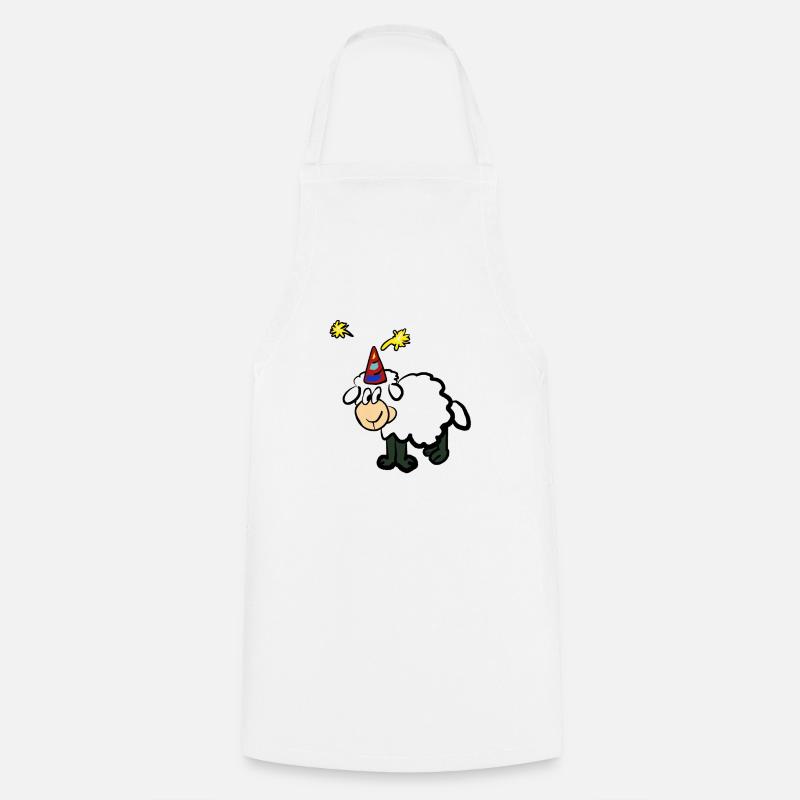 Party sheep - Cooking Apron - white