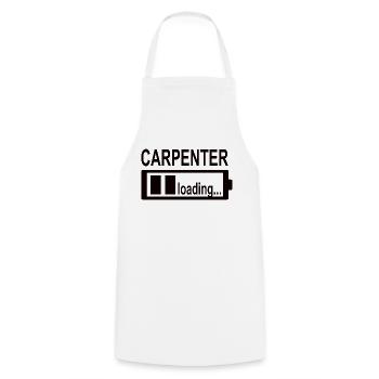 Carpenter Craftsman Joinery Carpenter Planer - Cooking Apron - white - Front - AI Model Male 185 dark (185cm)